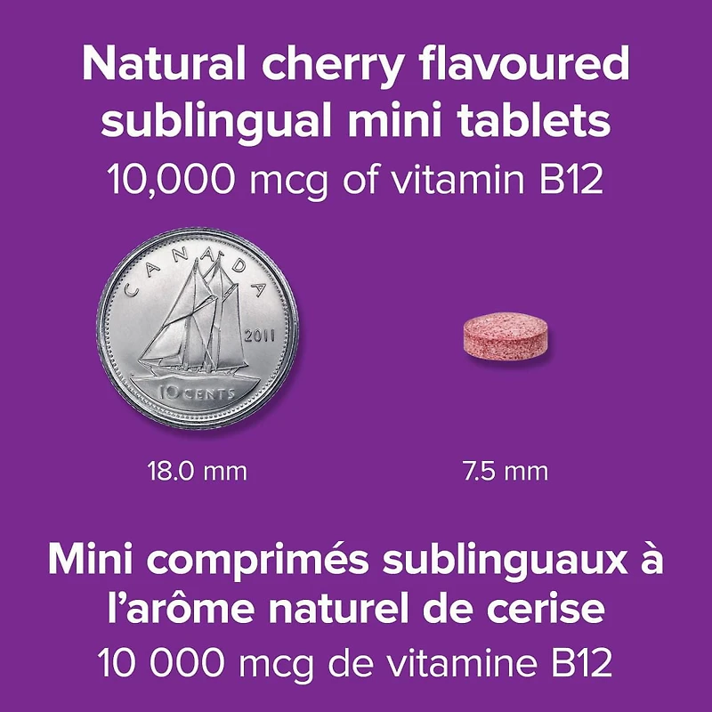 Webber Naturals B12 Ultra-fort, 10,000 Mcg