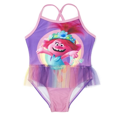 Trolls Maillot de bain 1 pièce fille