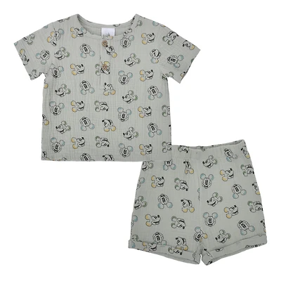 Disney Mickey Mouse Shorts Set