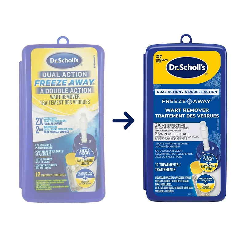 Dr. Scholl’s® traitement des verrues Freeze Away® 12 unité