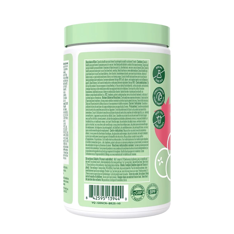 Bloom Nutrition Greens & Superfoods Powder, Berry, 25 Servings, Berry Flavour -- 25 Servings