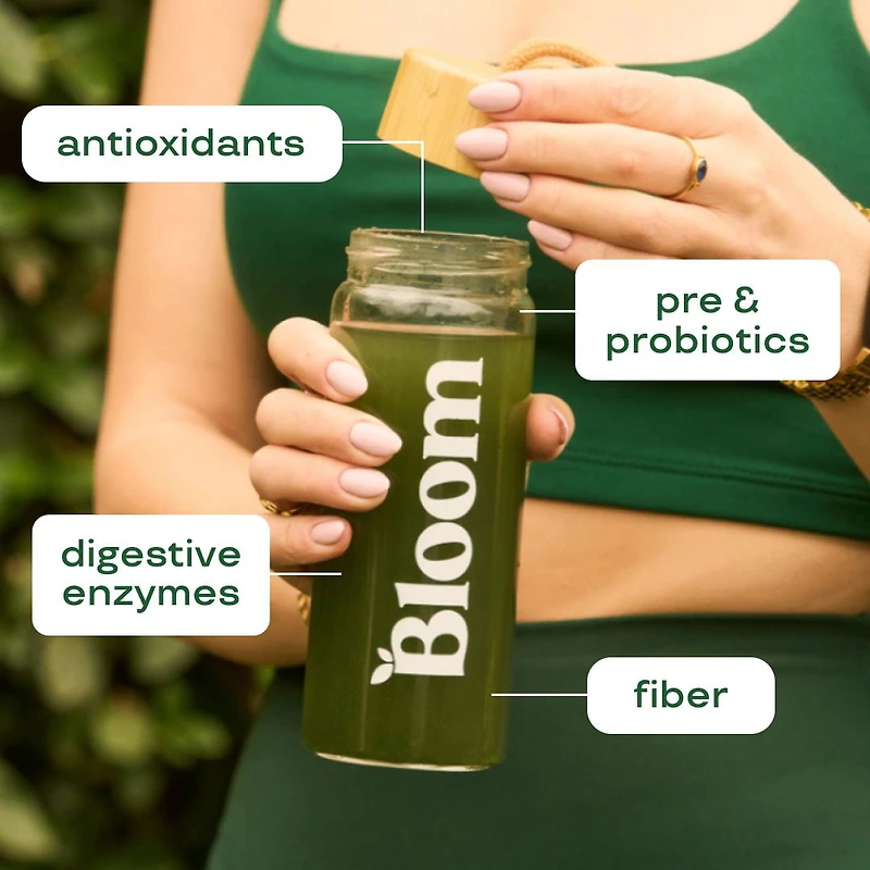 Bloom Nutrition Greens & Superfoods Powder, Berry, 25 Servings, Berry Flavour -- 25 Servings