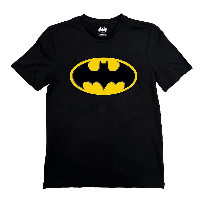 Batman Men's Logo Short Sleeve T-Shirt, Sizes: S-XL