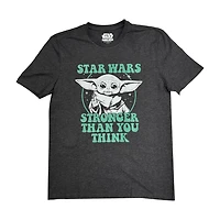Star Wars The Mandalorian T-shirt à manches courtes Grogu Force pour hommes Tailles: P-TG