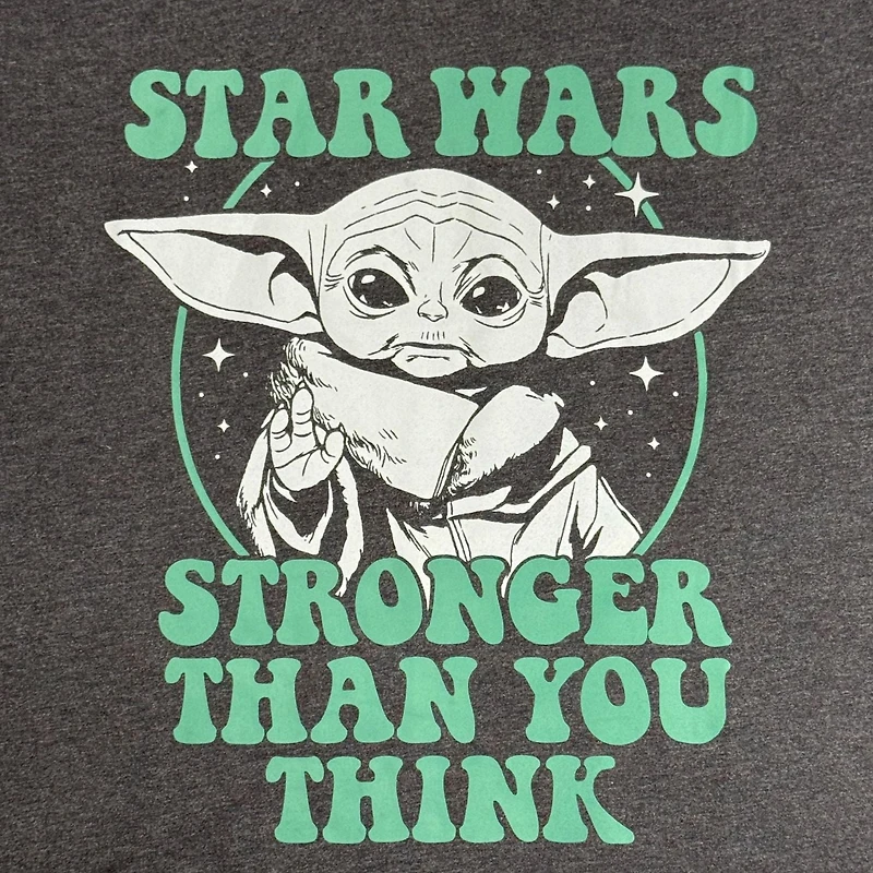 Star Wars The Mandalorian T-shirt à manches courtes Grogu Force pour hommes Tailles: P-TG