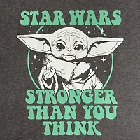 Star Wars The Mandalorian T-shirt à manches courtes Grogu Force pour hommes Tailles: P-TG