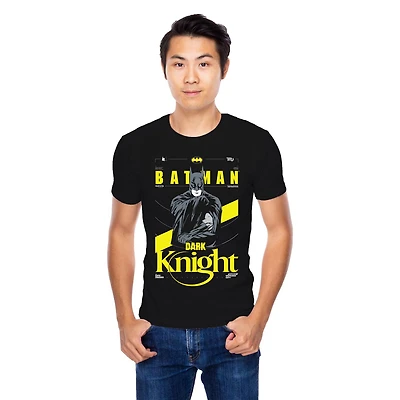 Batman T-shirt à manches courtes Gotham Dark Knight pour hommes