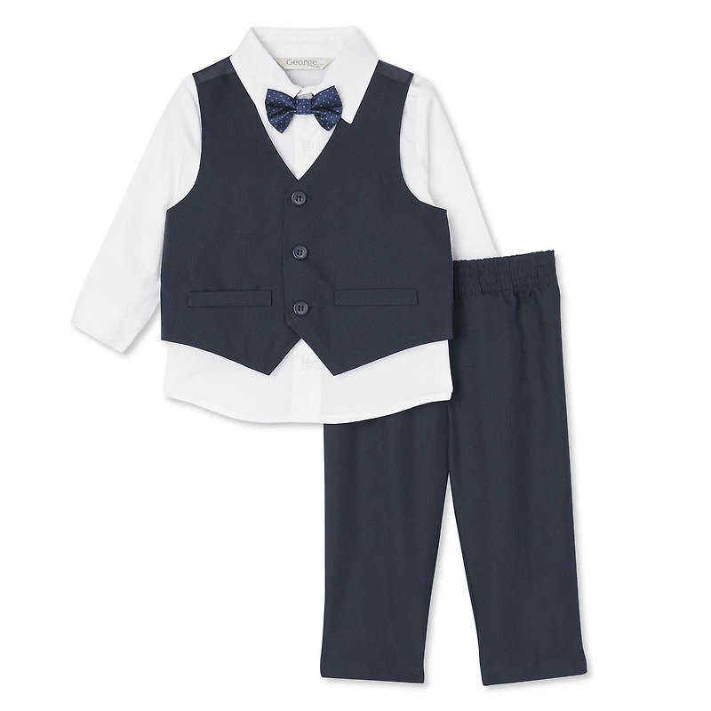 Ensemble 4 pièces avec chemise, pantalon