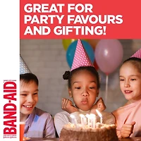 Pansements adhésifs stériles de premiers soins pour enfants Band-Aid à motifs de Princesses Disney, Recommandés par les médecins, 2 dimensions 20 pansements