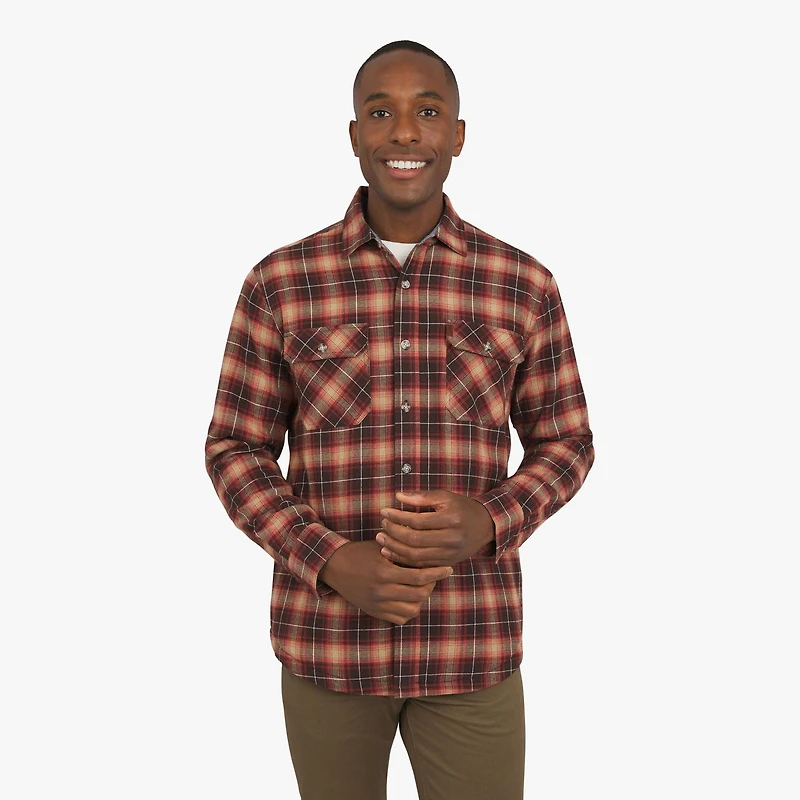 CHAPS SHIRT, A shirt jacket that's ready for whatever the season brings, from outdoor adventures to cozy hangs.