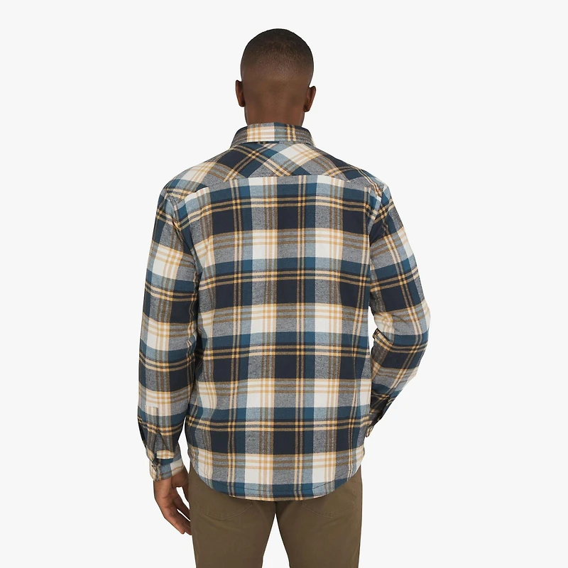 CHAPS SHIRT, A shirt jacket that's ready for whatever the season brings