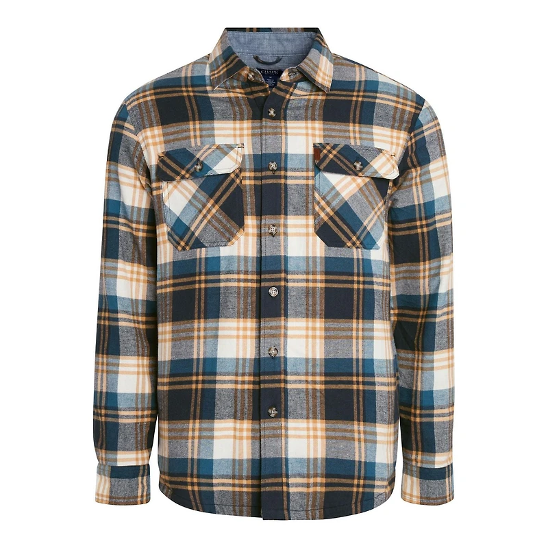 CHAPS SHIRT, A shirt jacket that's ready for whatever the season brings