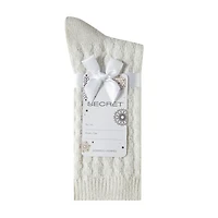 Secret Lounge Chaussettes Lurex Tissage Bulles Mi-mollet 2P
