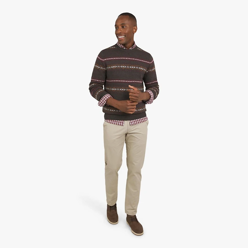 Chaps SWEATER, Get into the festive spirit with Men's & Big Christmas Crewneck Sweater.