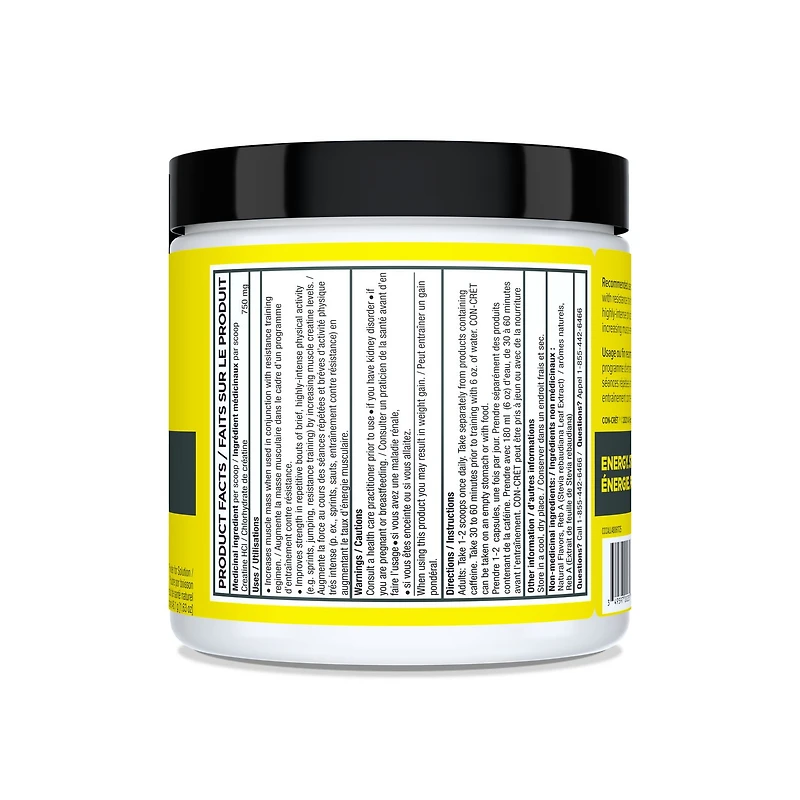 CON-CRET Créatine Concentrée Citron Vert Poudre