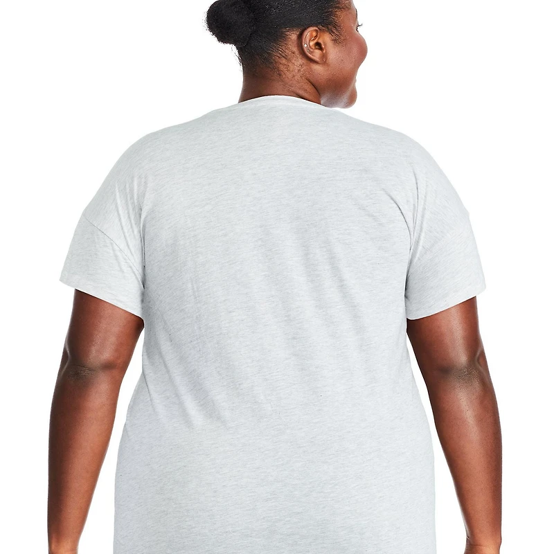 George Plus Women's Crew Neckline Nightshirt