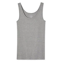 Débardeur chiné de base côtelé George pour femmes