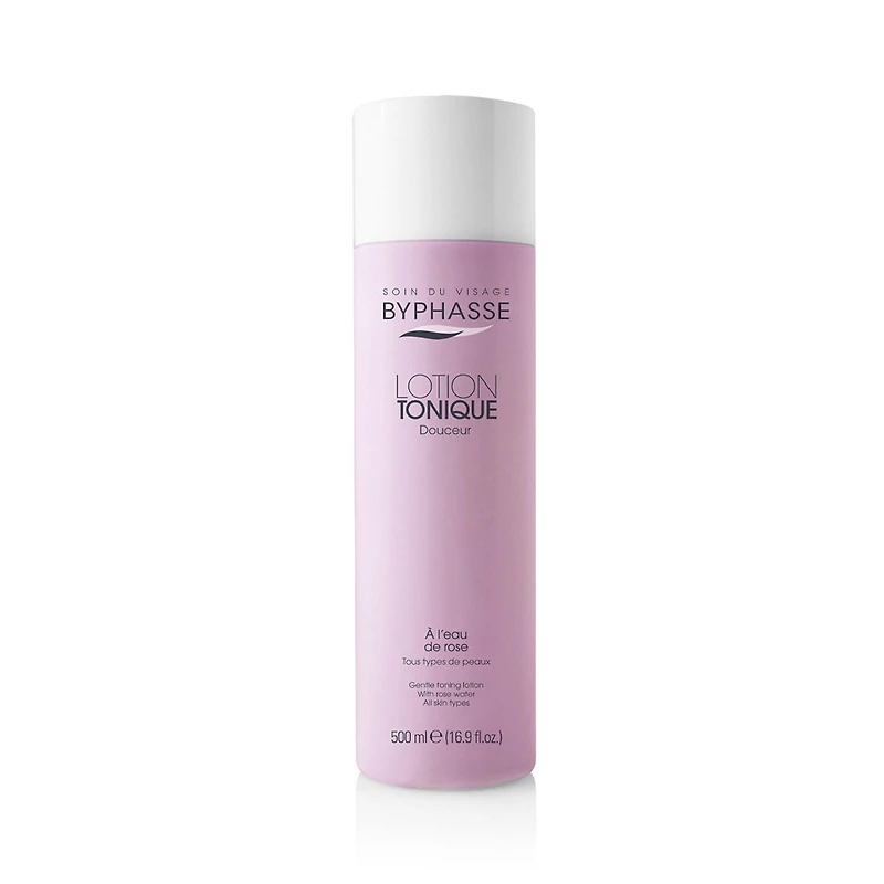 Lotion tonique à l’eau de rose 500ml