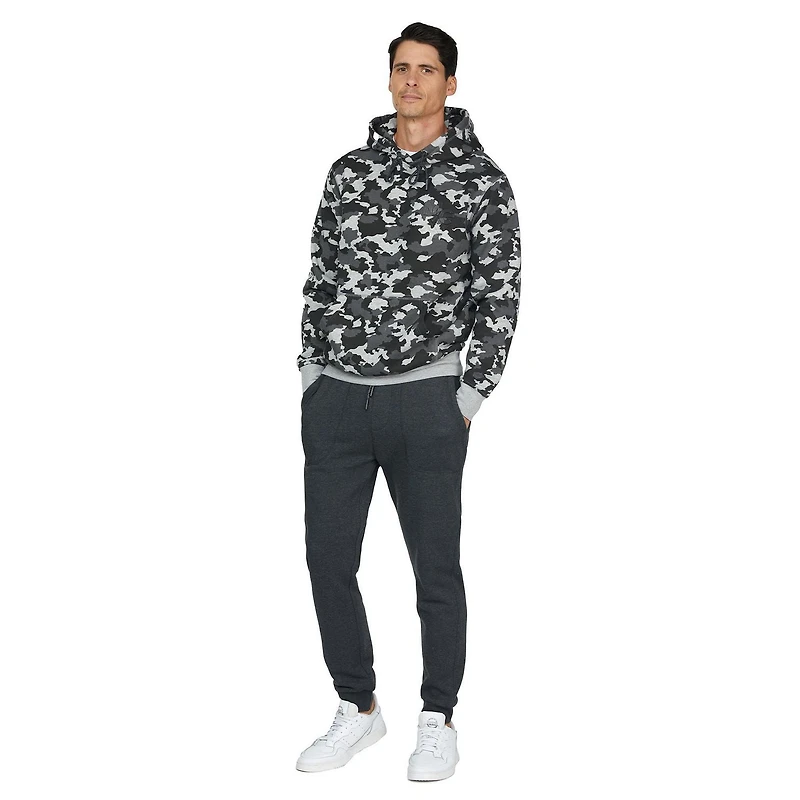 MEXX Fleece Camo Print Popover Hoodie for Men