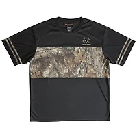 Real Tree Mesh Poly Jersey Short Sleeve Top