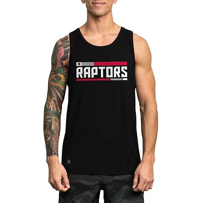 Débardeur graphique noir NBA Toronto Raptors Basketball pour homme