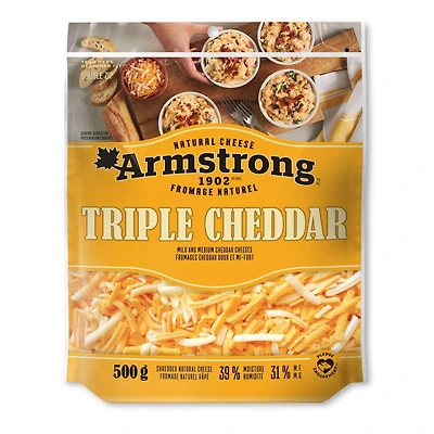 Armstrong Triple Cheddar Shredded Cheese
