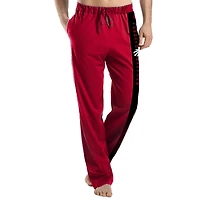 Pantalon de survêtement sous licence NBA Toronto Raptors Basketball pour homme rouge et noir