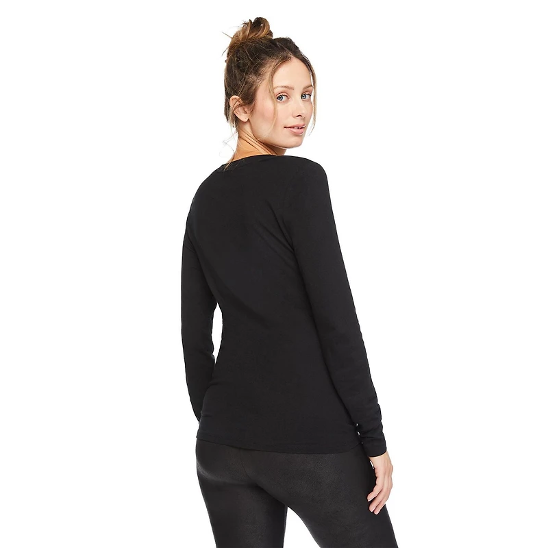 Paisley Sky Maternity Long Sleeve Tee, Sizes S-XXL