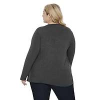 George Plus Women's Sequin Fooler Cardigan