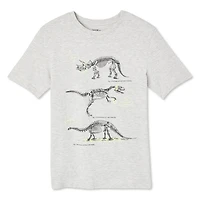 T-shirt avec imprimé graphique à manches courtes George pour garçons