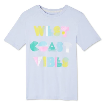 T-shirt avec imprimé graphique à manches courtes George pour garçons