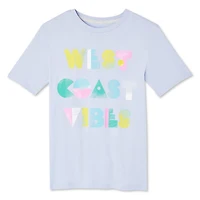 T-shirt avec imprimé graphique à manches courtes George pour garçons