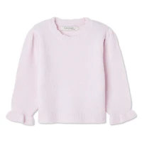 George Baby Girls' Ruffle Cuff Sweater