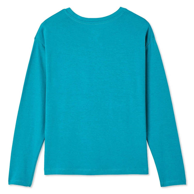 George Girls' Long Sleeve Pocket Tee