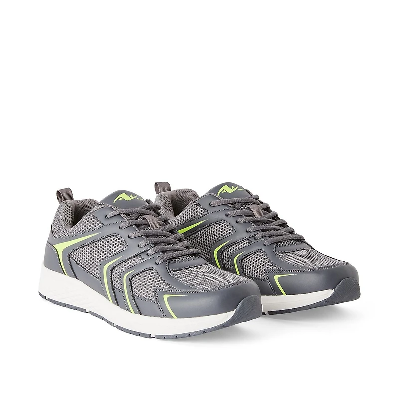 BASKETS À LACETS ATHLETIC WORKS POUR HOMMES Pointures 7-13