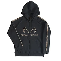 Real Tree Fleece Zip Hoodie, Sizes: S-XXL