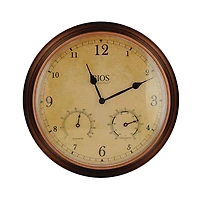 Horloge pour l’extérieur 3-en-1