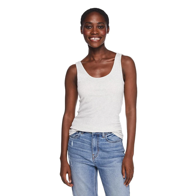George Women's Rib Tank, Sizes XS-XXL