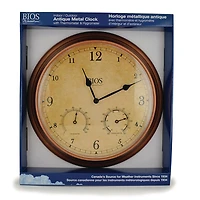3-in-1 Outdoor Clock