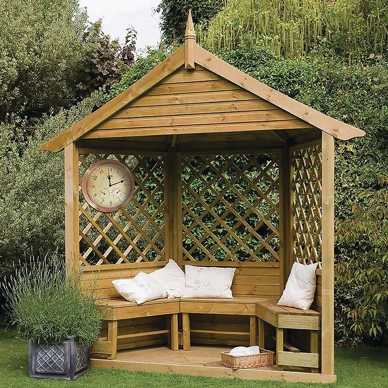 3-in-1 Outdoor Clock