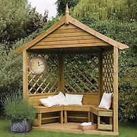 3-in-1 Outdoor Clock