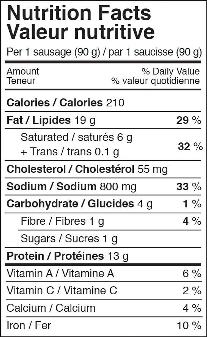 Grimm's Jalapeno & Cheddar Bavarian Smokies, 450 g