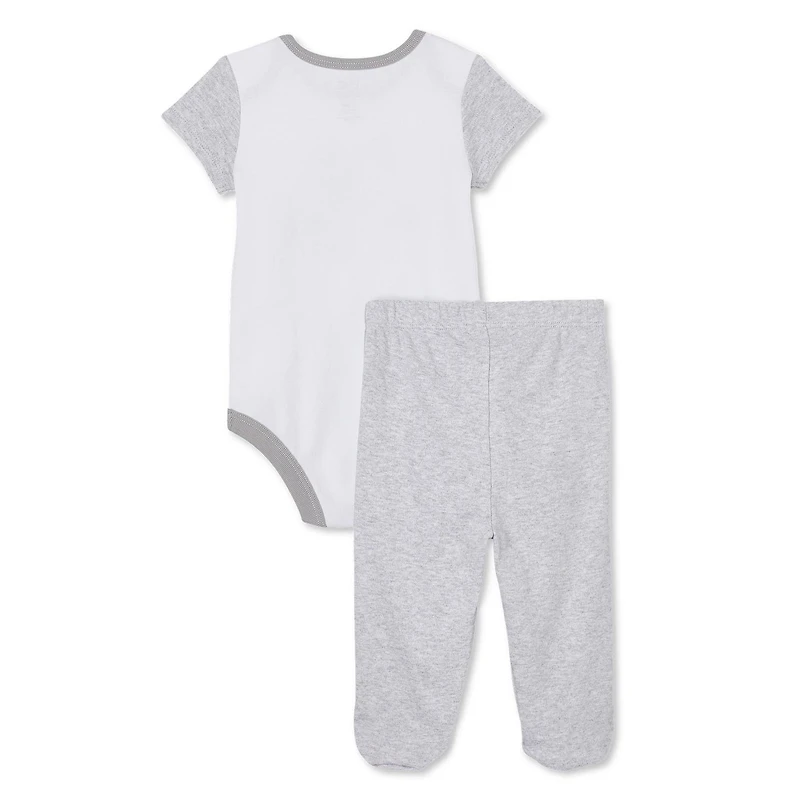 LOVE Ellen DeGeneres Infants' Unisex Footed Pant 2-Piece Set