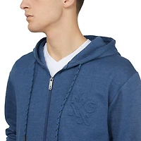 MEXX Fleece Zip Front Hoodie for Men