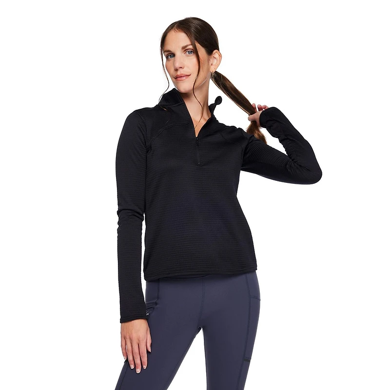 Athletic Works Women's Quarter-Zip Popover