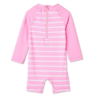 George Baby Girls' Rash Guard 1-Piece