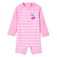Maillot de bain 1 pièce anti-UV George pour bébés filles