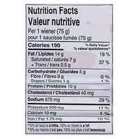 Saucisses fumées tout bœuf Juicy Jumbos Schneiders 375 g