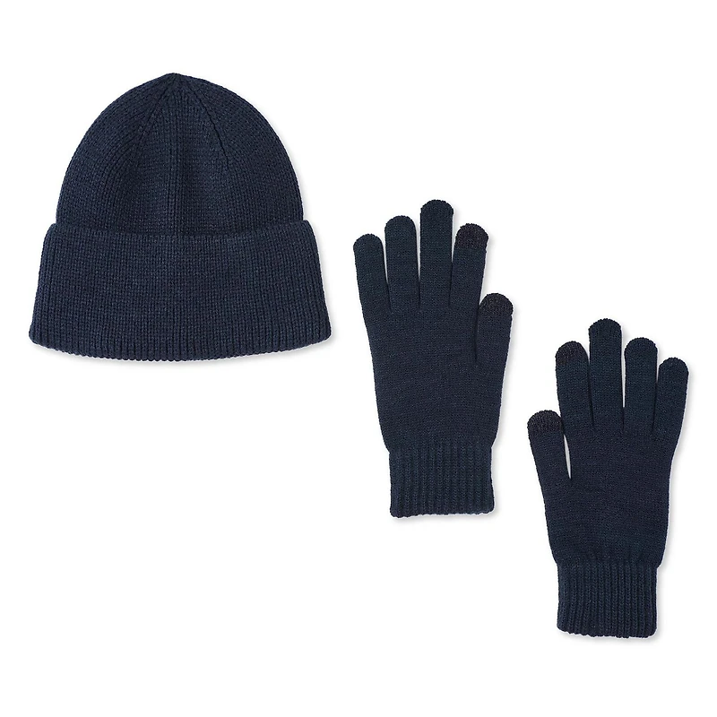 Ensemble 2 pièces avec tuque George pour hommes Taille unique
