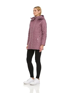 Swiss Alps Women's Quilted Hooded Jacket